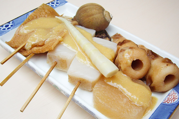 Aomori ginger miso oden