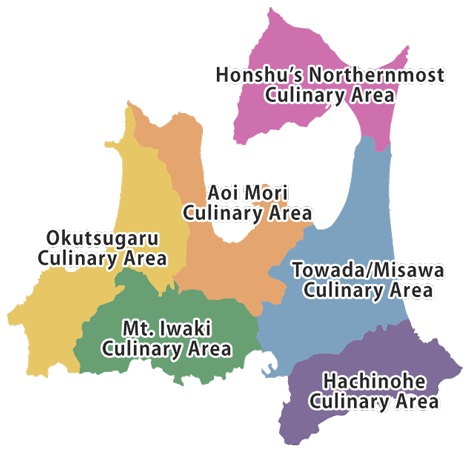 Aomori Culinary Areas