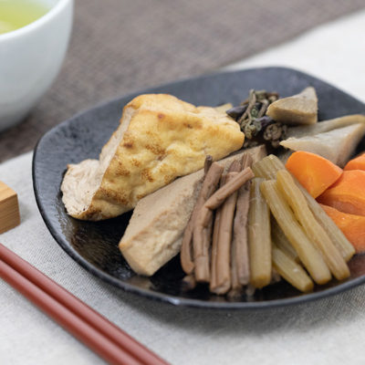 Nishime, simmered vegetable